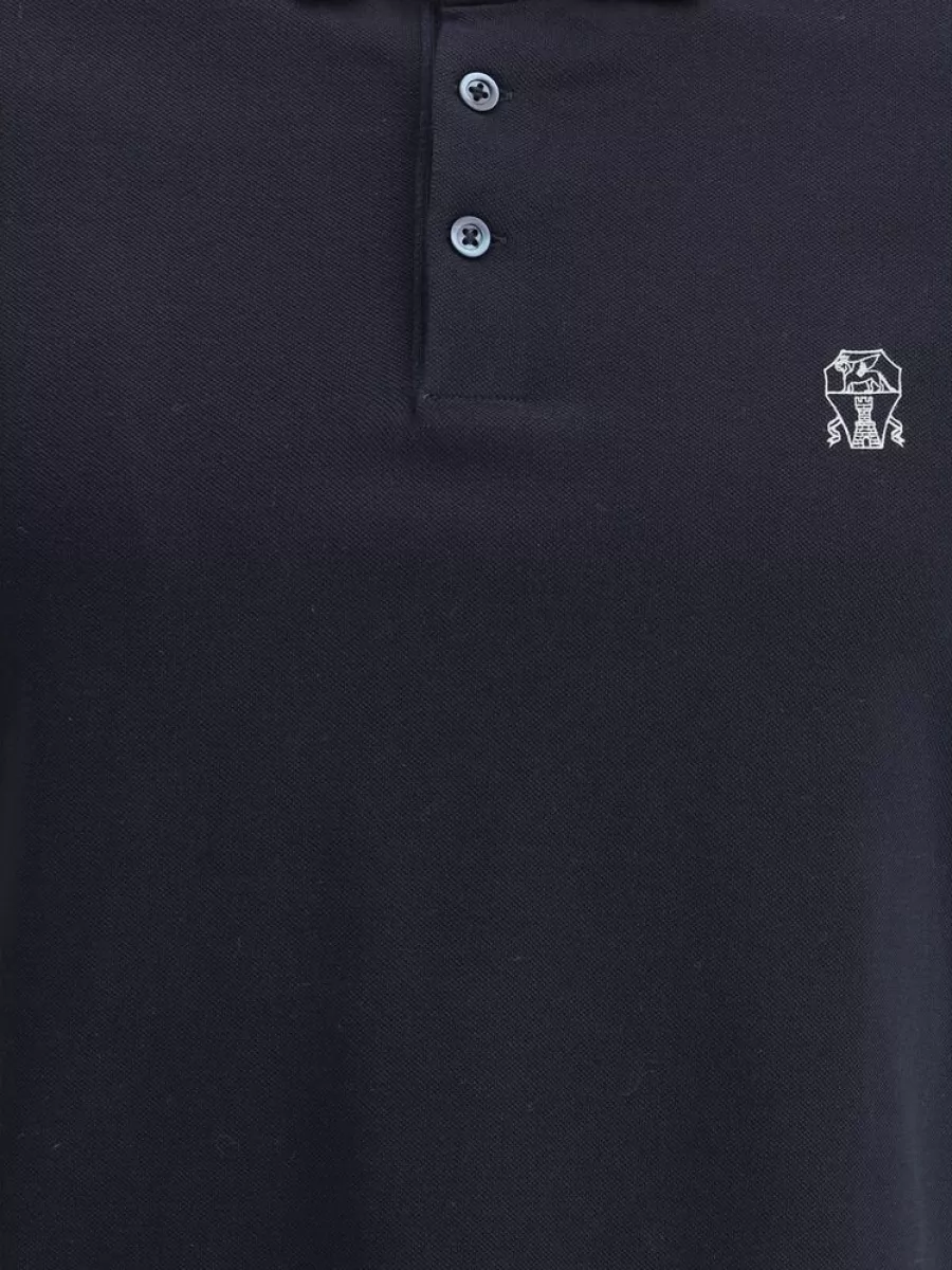 Brunello Cucinelli Cotton Polo Shirt