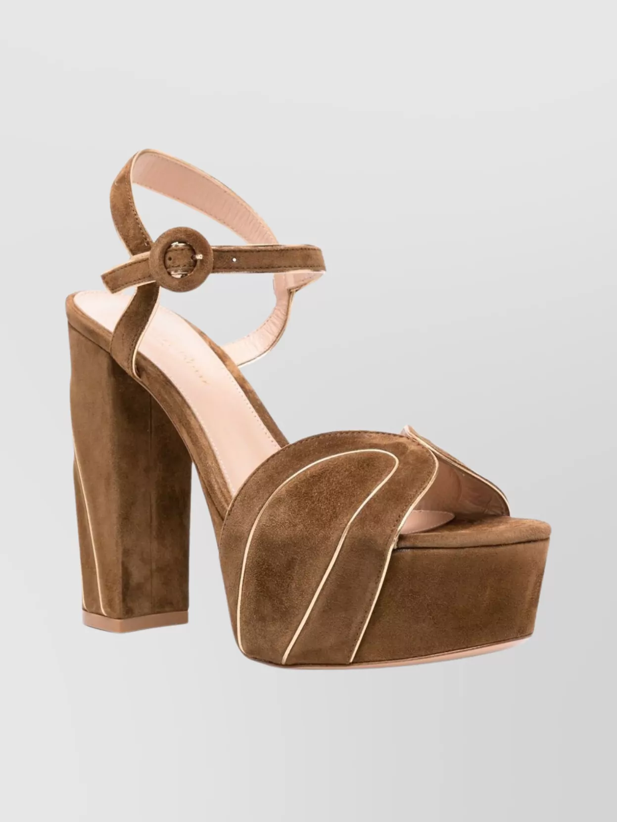 Gianvito Rossi Stylish Sandals Featuring Platform Sole And Open Toe
