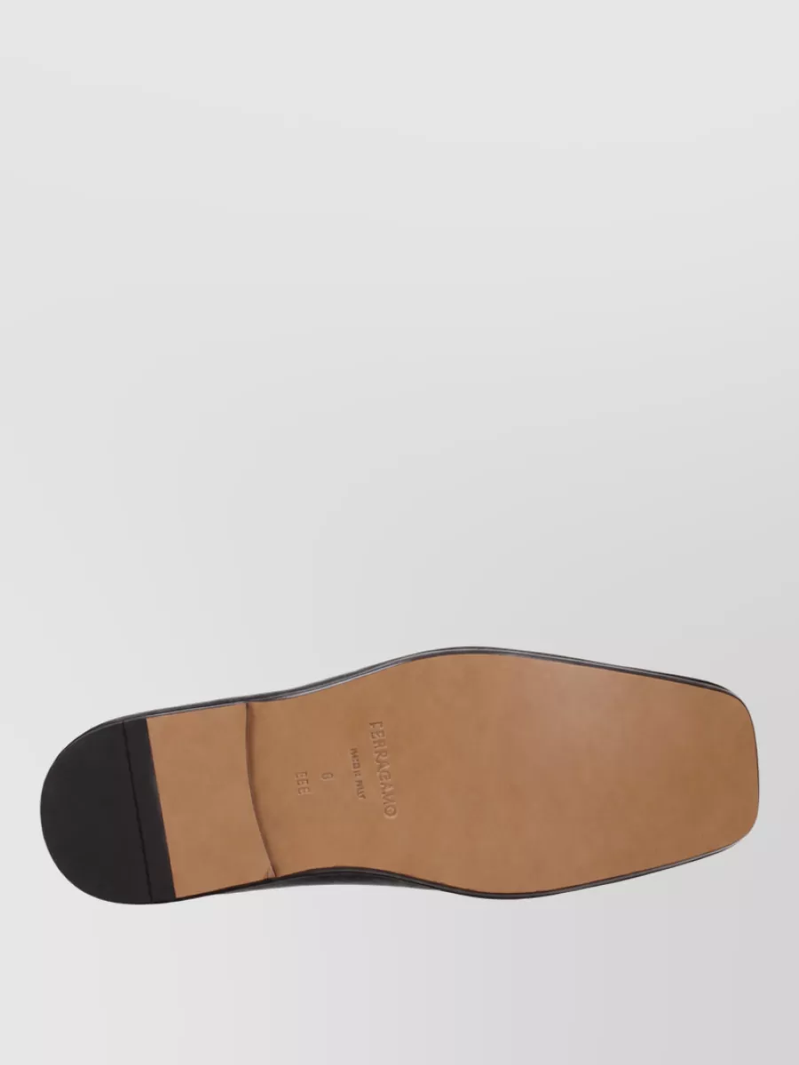 Ferragamo Leather Loafers