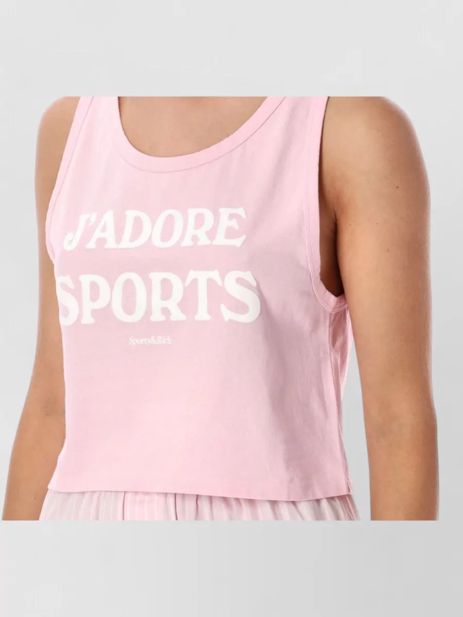 Sporty & Rich Cotton Tank Top