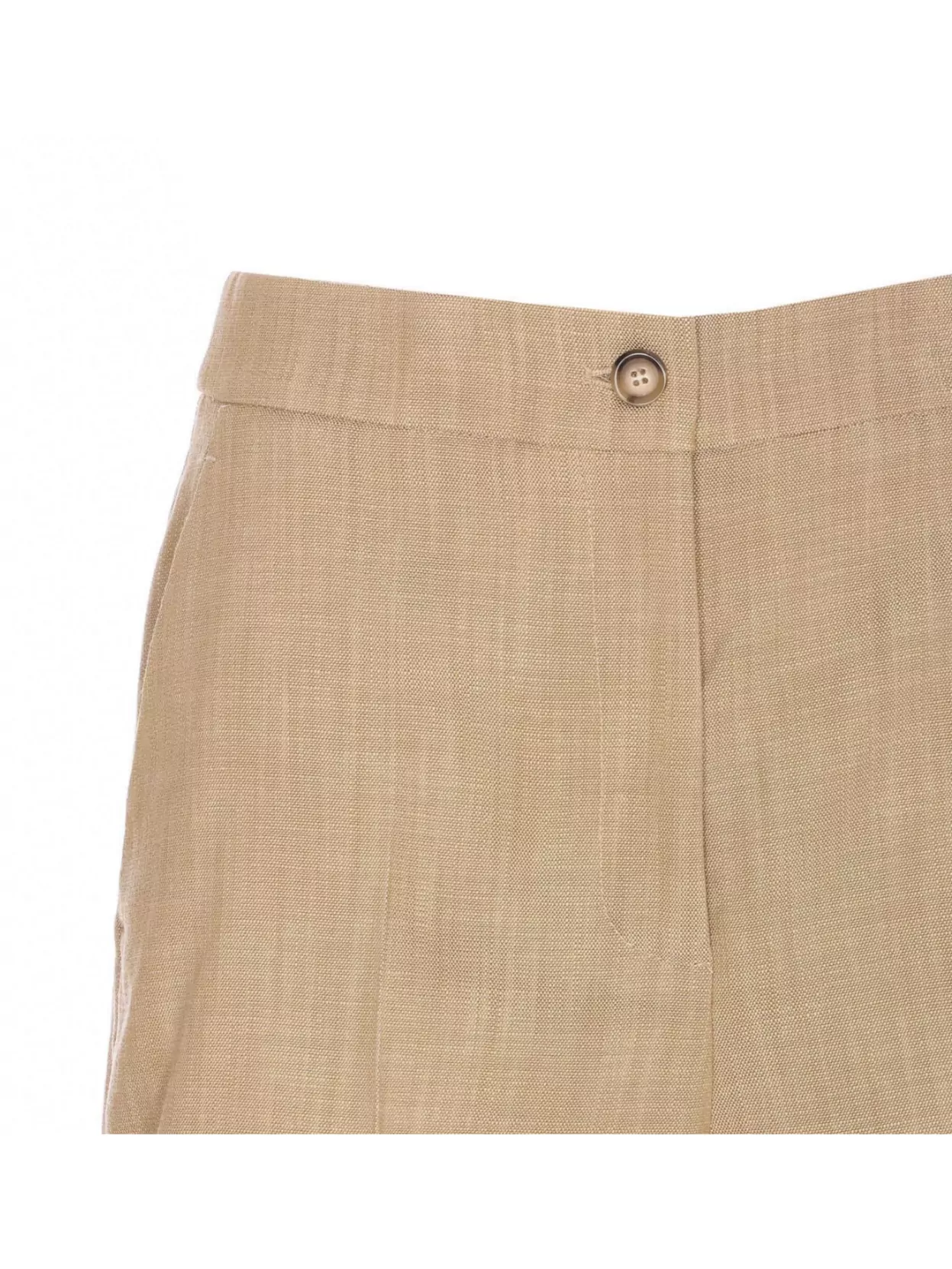 Pinko Tailored Shorts With Front Pleats And Pockets