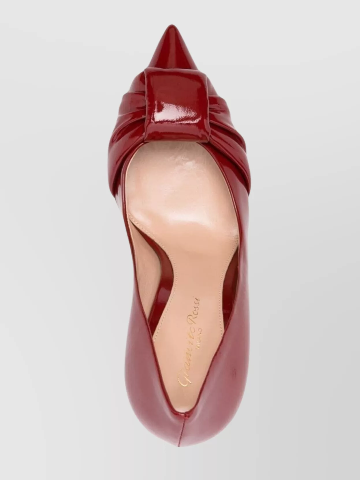 Gianvito Rossi Night Bow Patent Pump