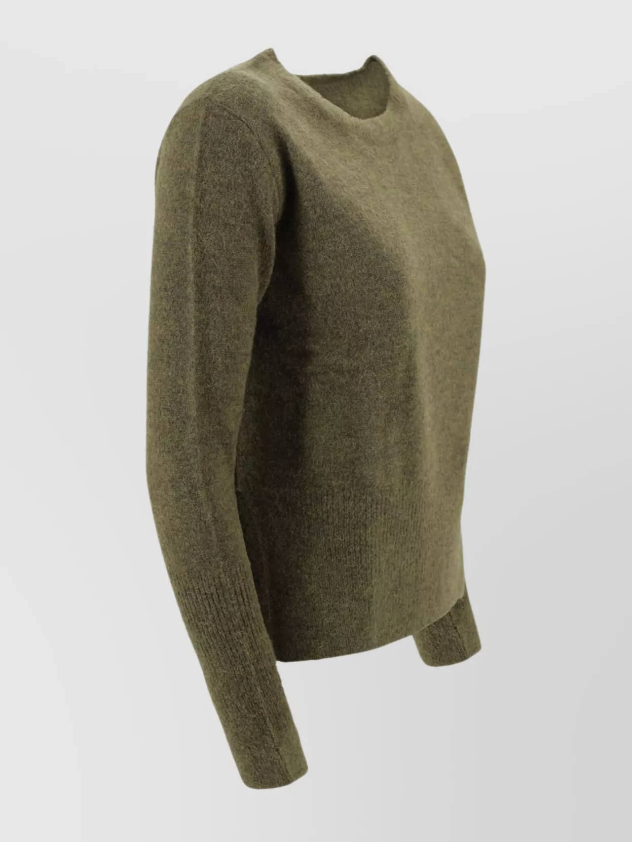 Herno Wool Crew Neck Knit Sweater