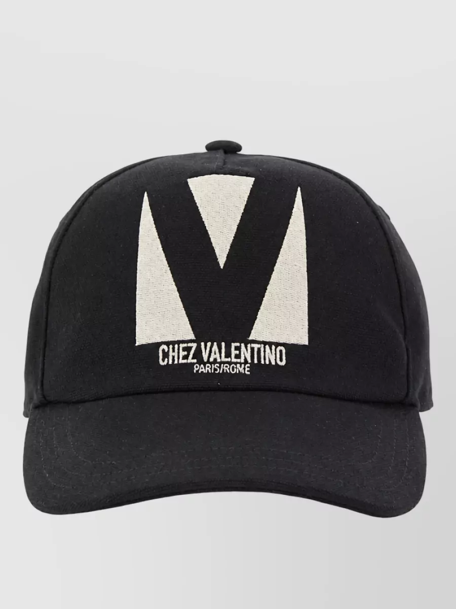 Valentino Garavani embroidered cotton baseball cap