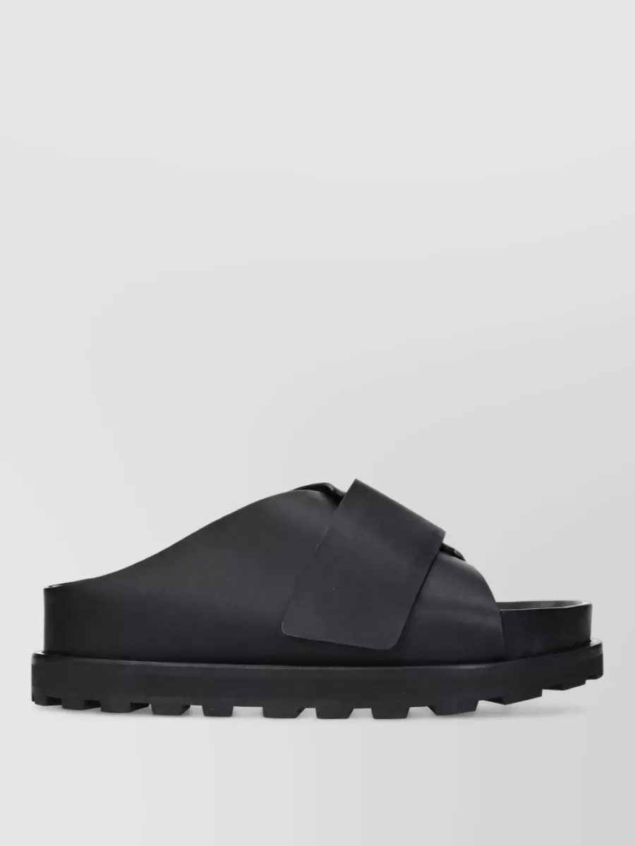 Jil Sander Leather Mules
