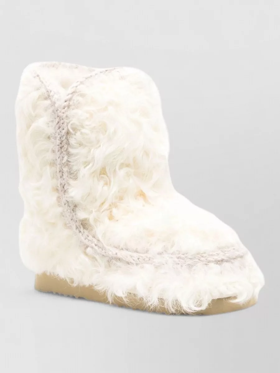 Mou Goat Fur Slippers