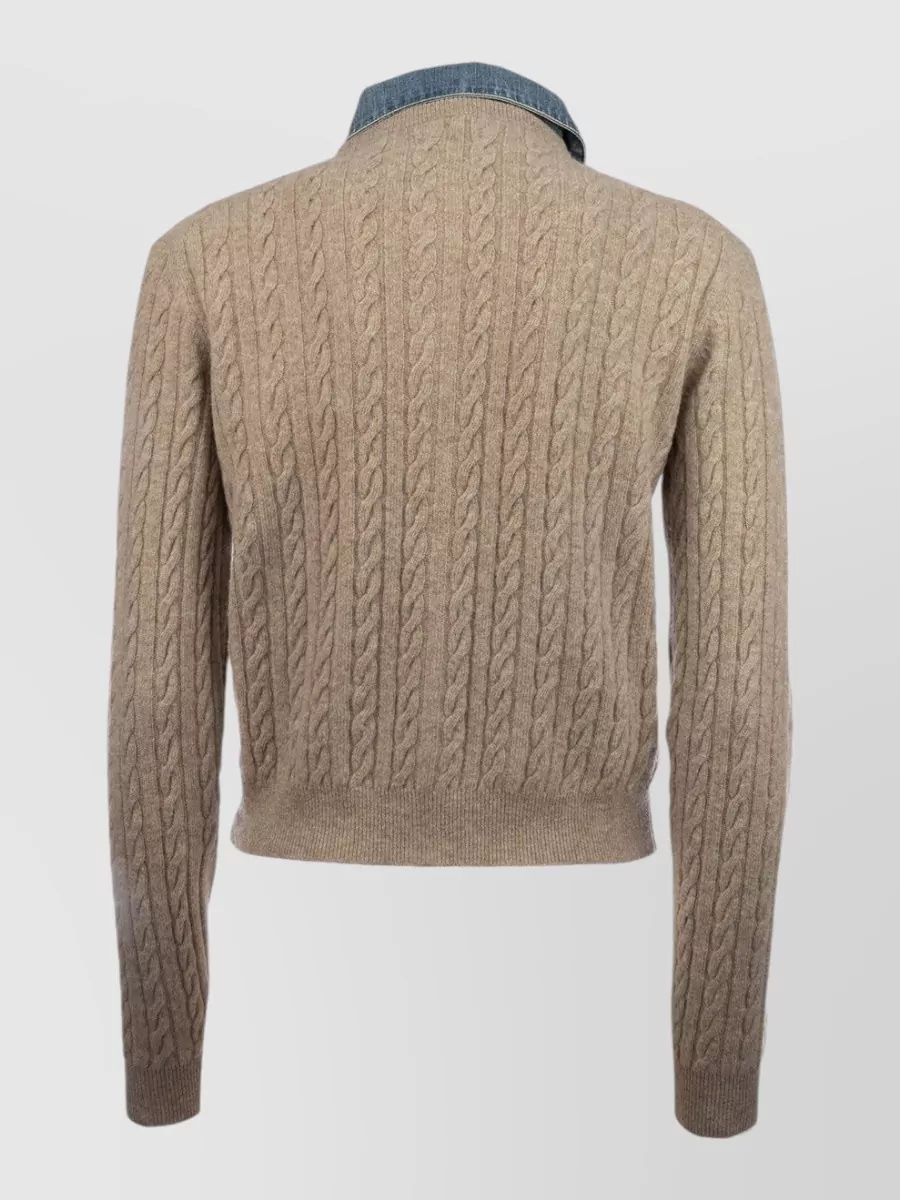 Miu Miu Cashmere Wool Cardigan