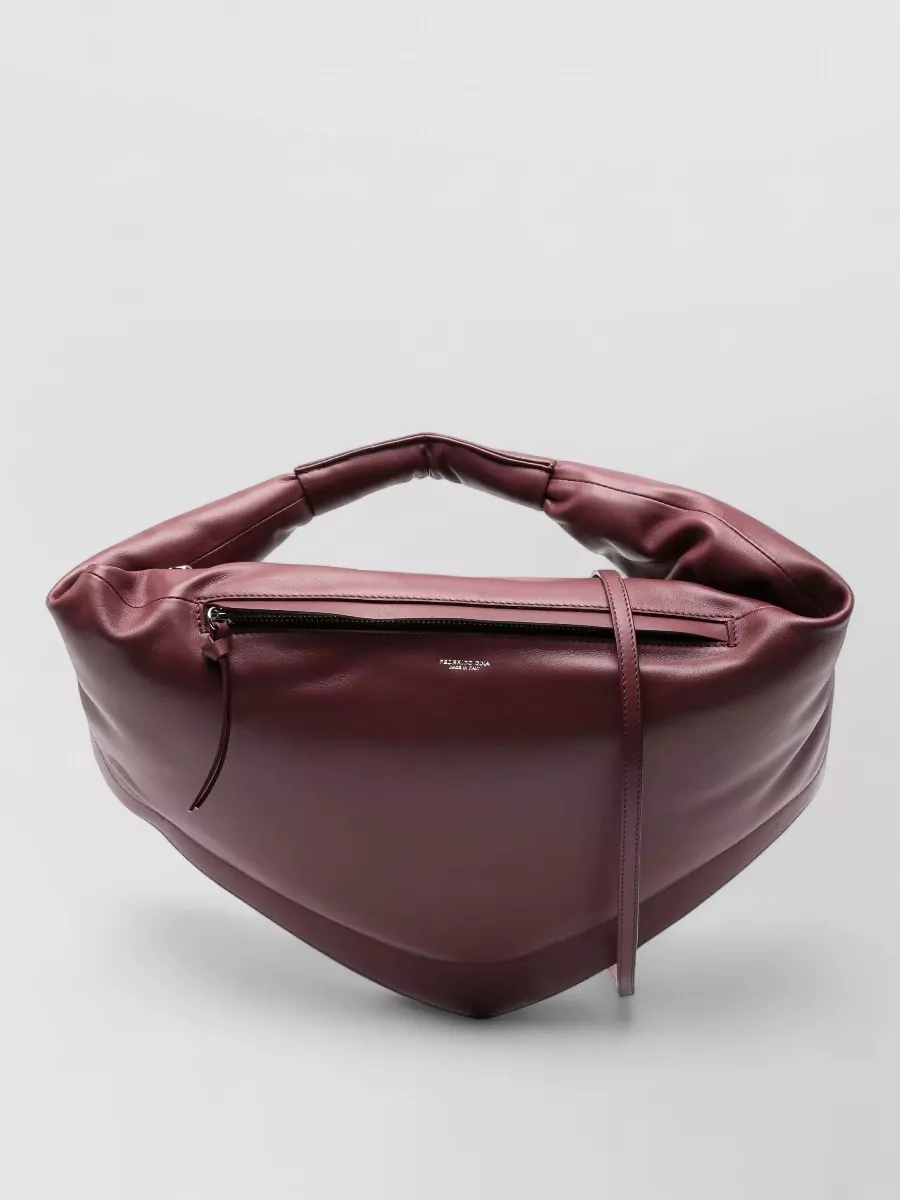 Federico Cina Lamb Leather Shoulder Bag