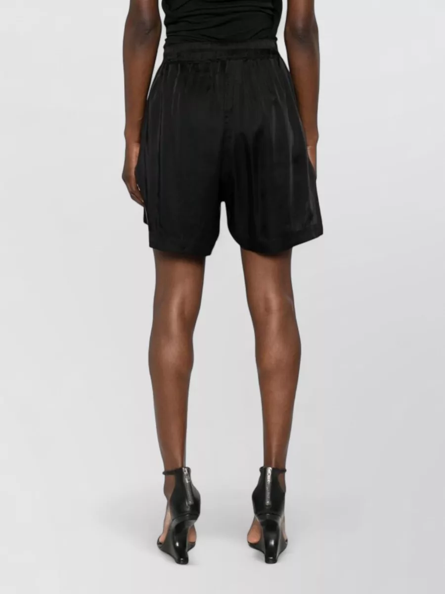 Rick Owens Layered Drawstring Shorts