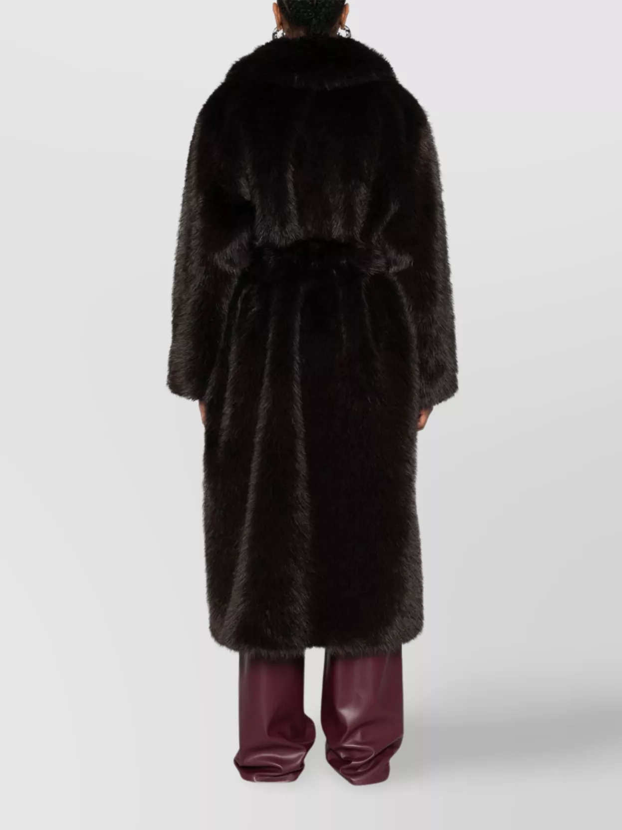 Agolde Shoreditch Ski Club Ebony Coat