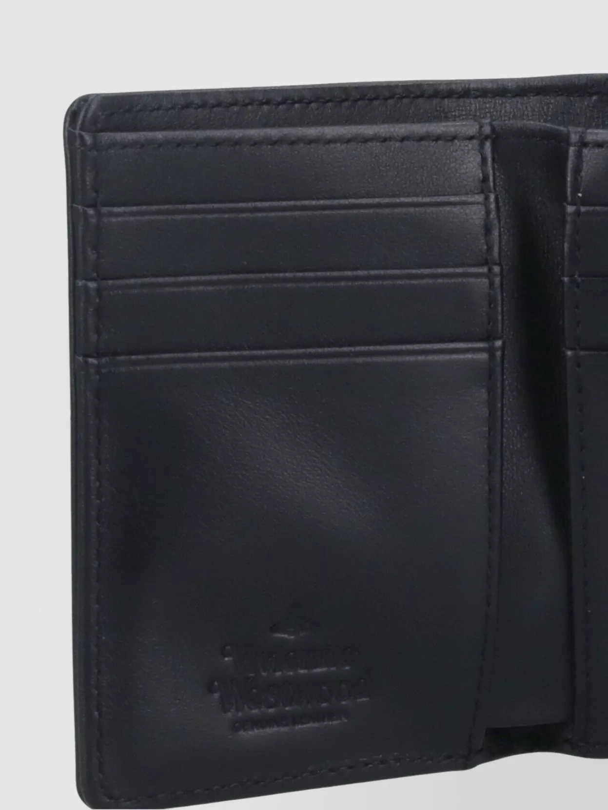 Vivienne Westwood Cardholder With Id Window And Metallic Clasp