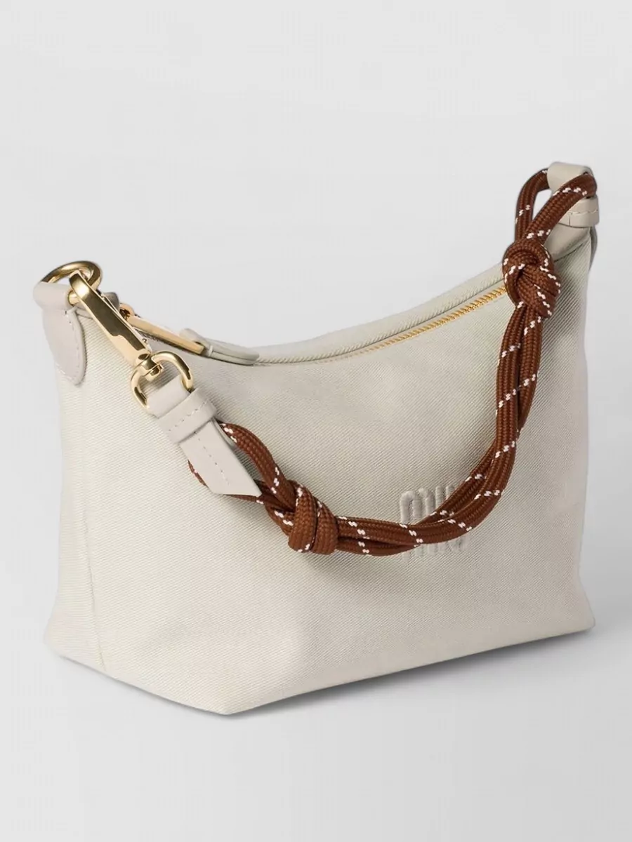 Miu Miu Na Cotton Shoulder Bag