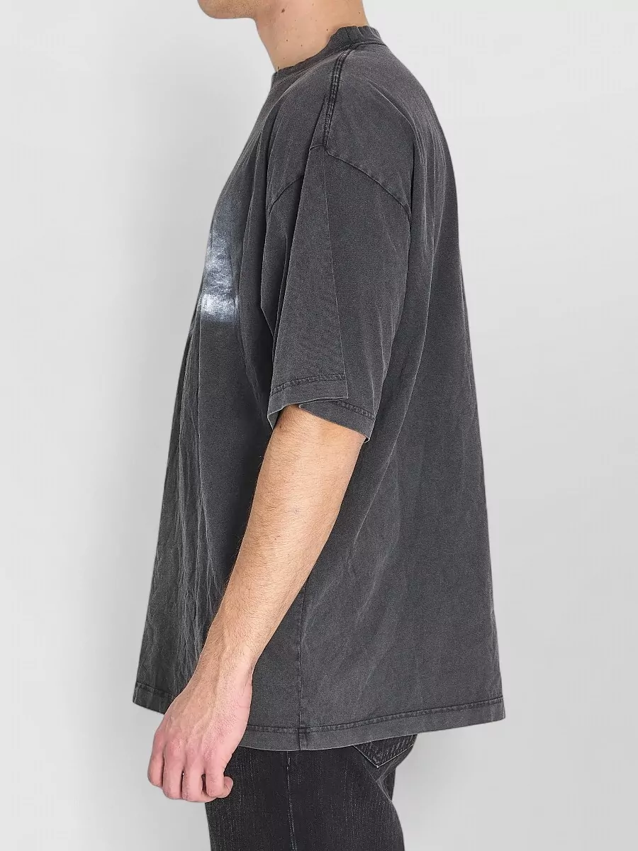 Balenciaga Crayon Loop Oversized Jersey T Shirt