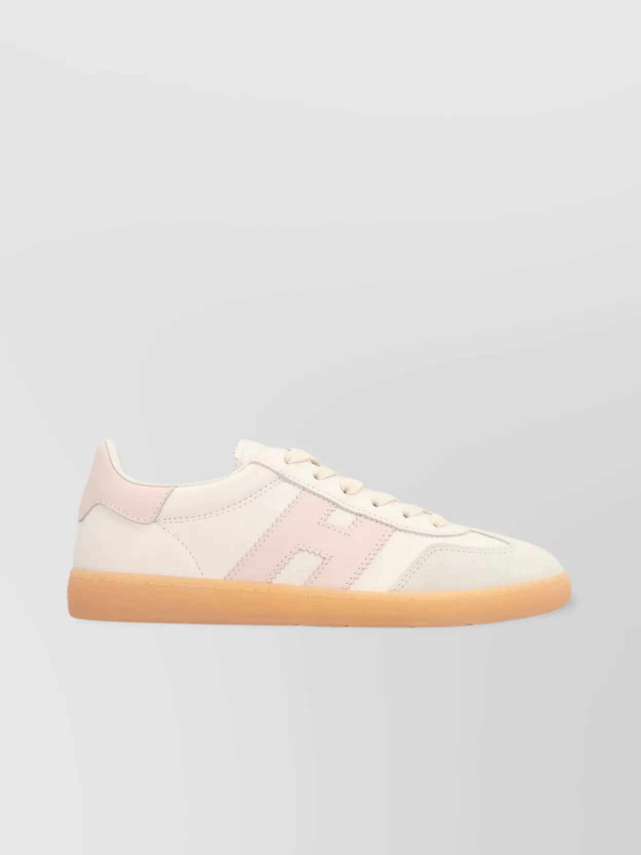 Hogan Cool Low-Top Sneakers With Contrasting Suede And Leather
