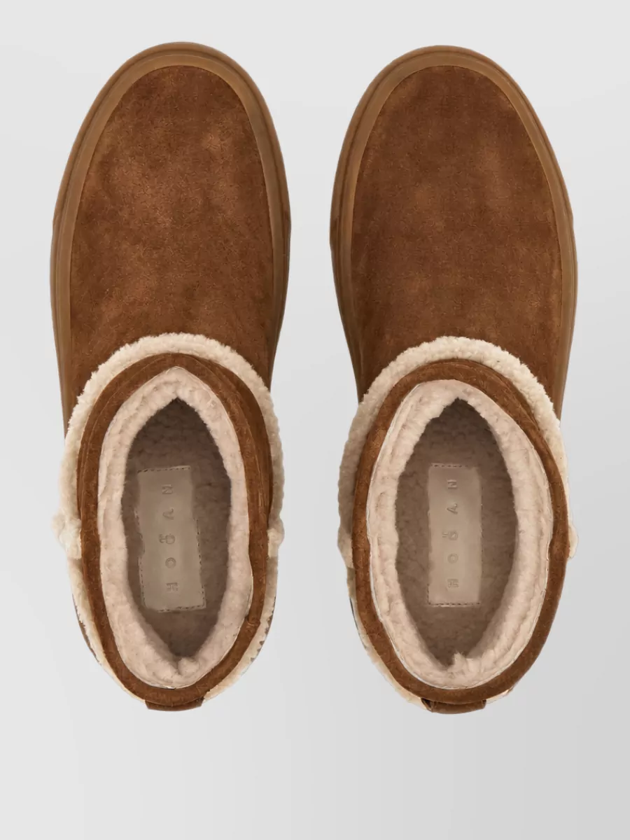 Hogan Suede Ankle Boots