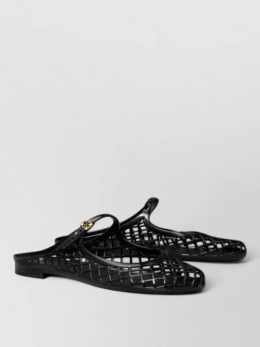 Tory Burch Perforated Jelly Mules