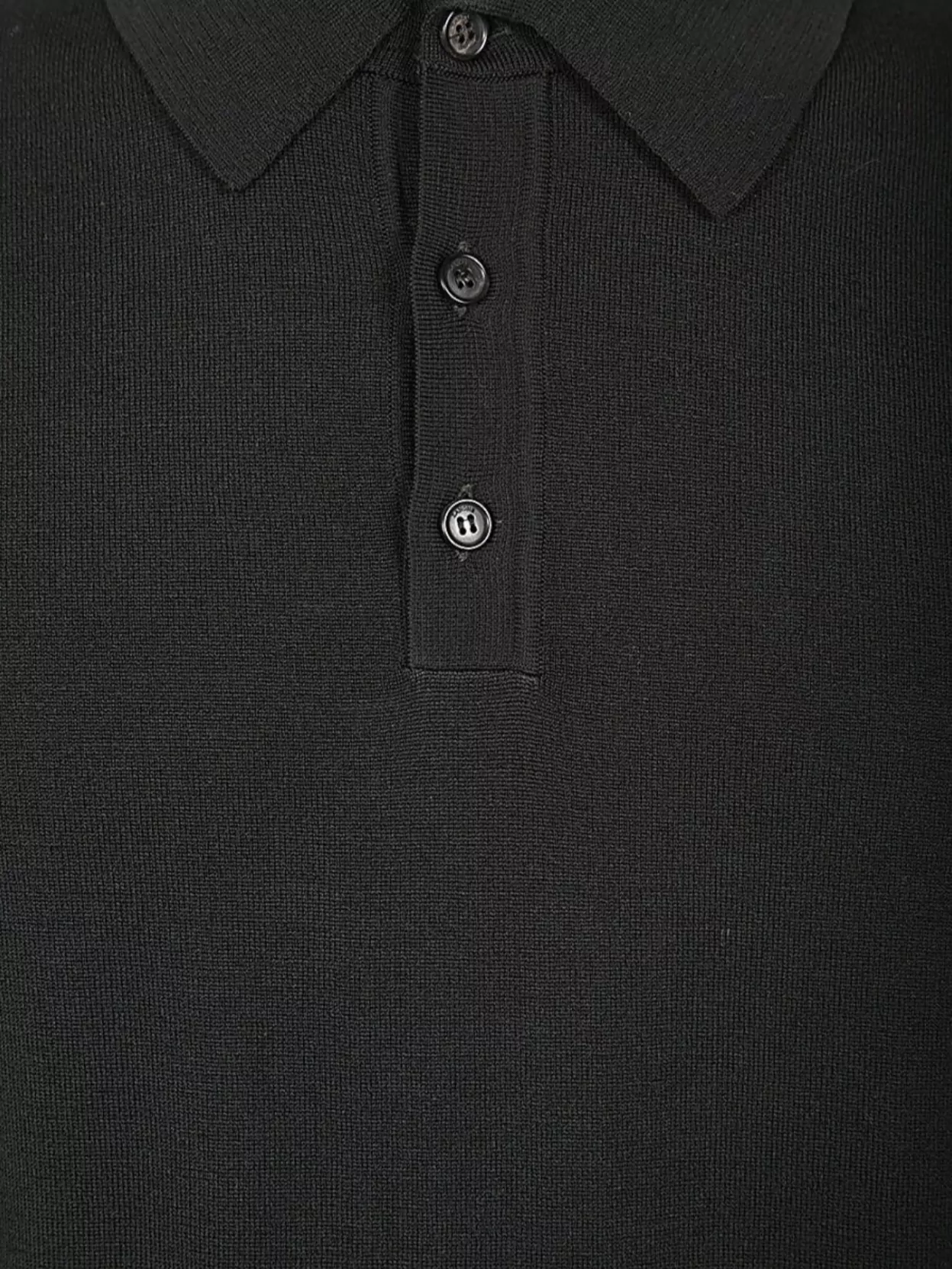 Zanone Slim Fit Long Sleeves Polo Collar