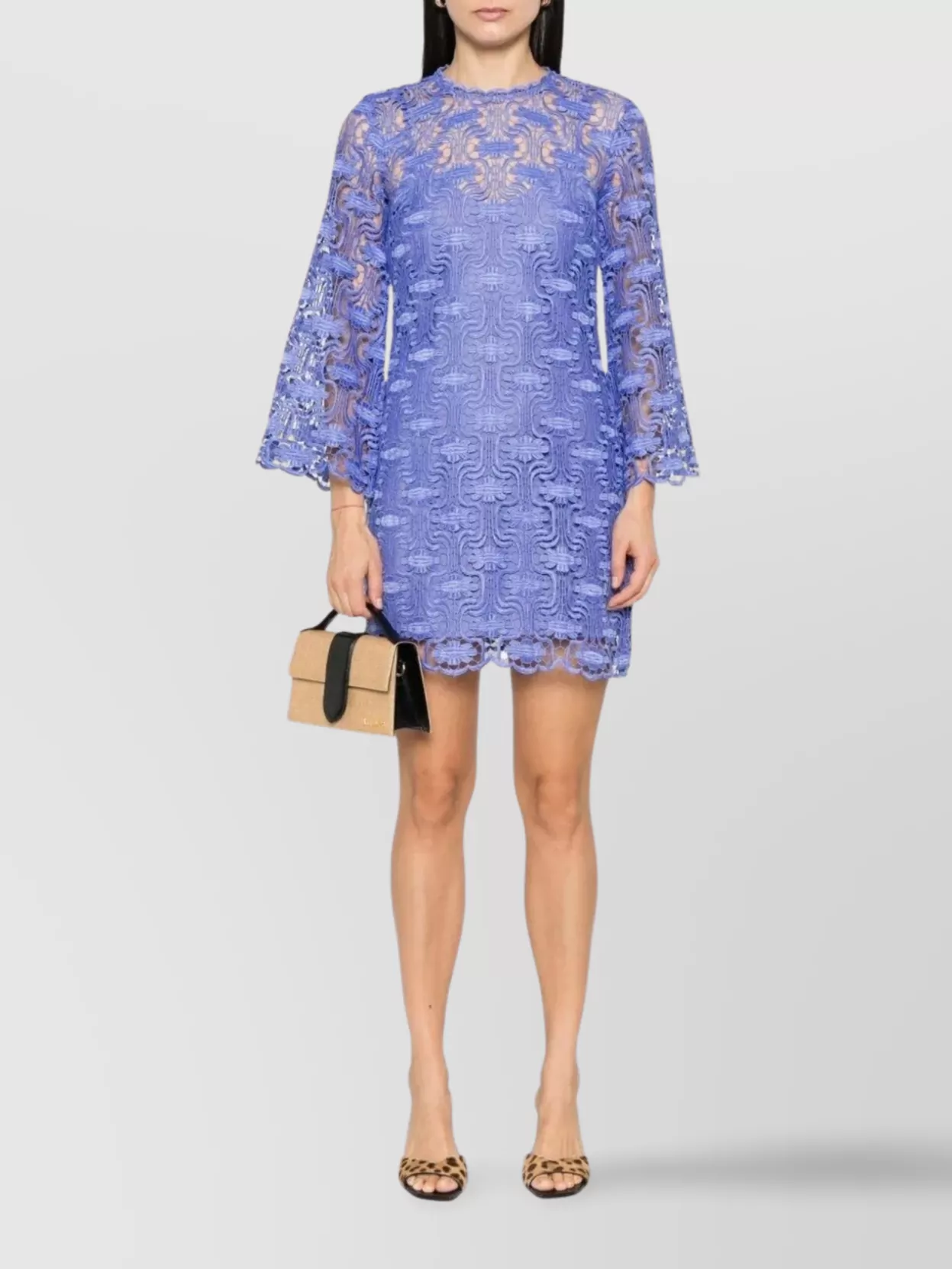 Zimmermann Maxine Guipure Lace Mini Dress