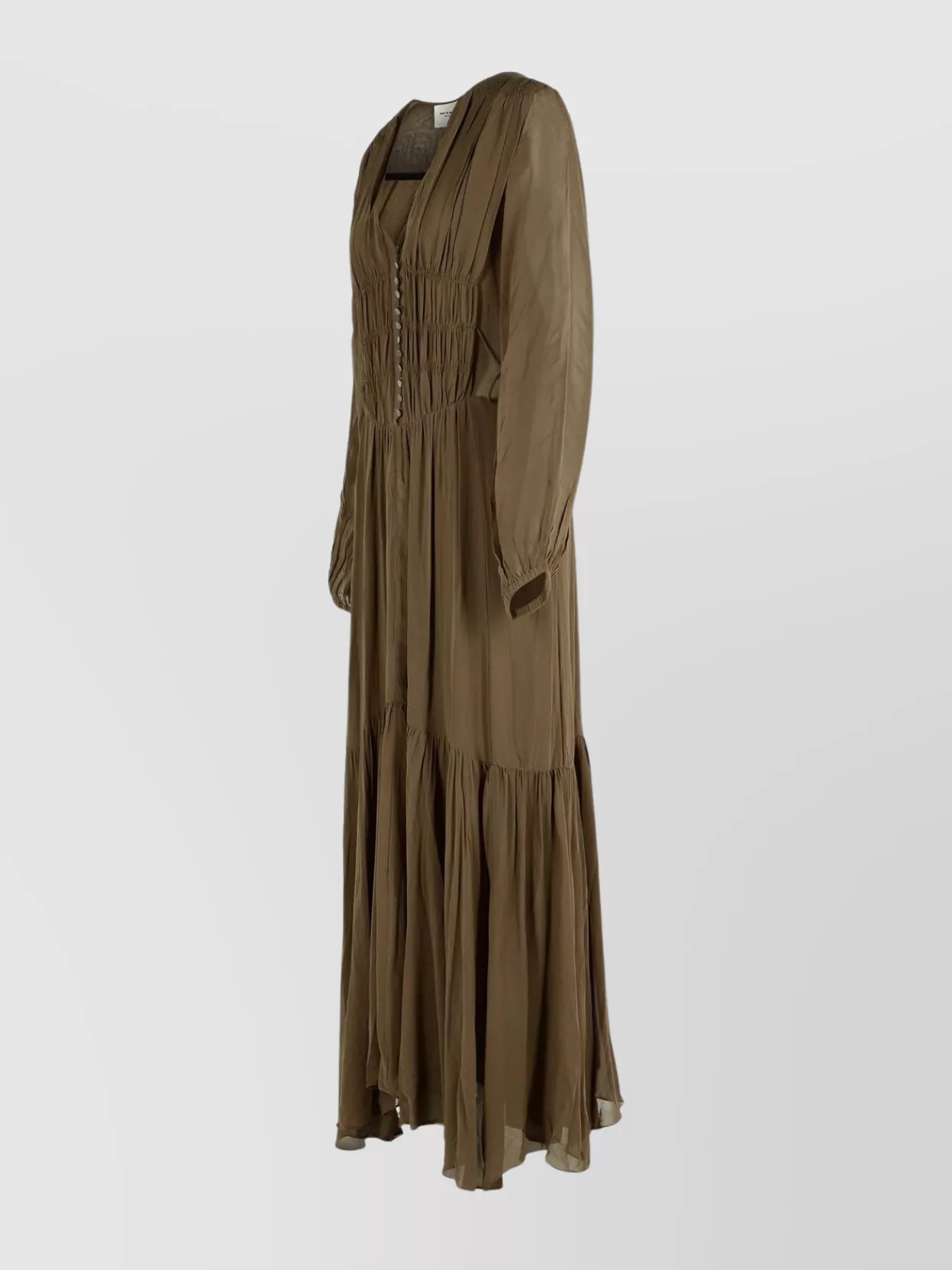 Isabel Marant Etoile Viscose Dress Button Detailing