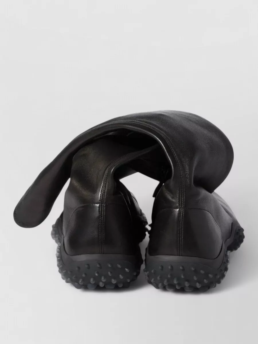 Miu Miu Lambskin Knee-High Boots