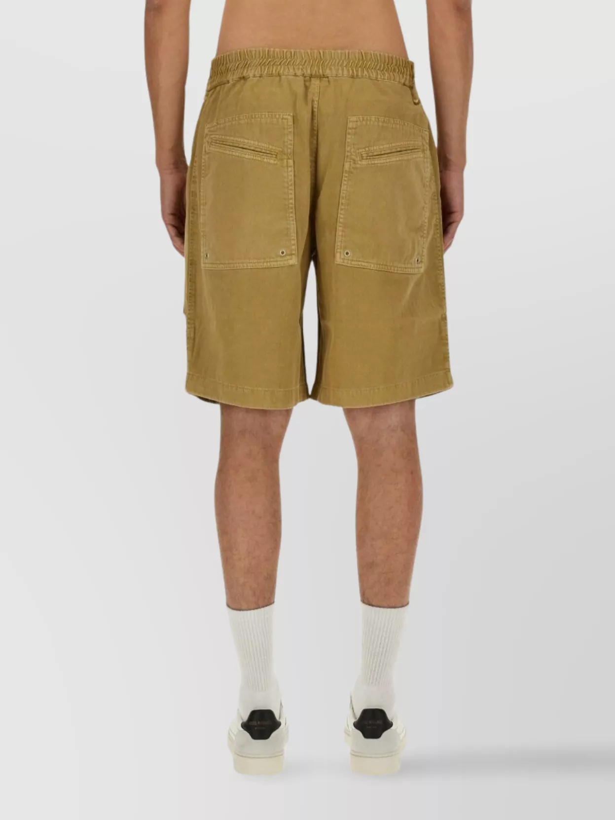 Isabel Marant Jayah Bermuda Shorts With Pockets And Belt Loops