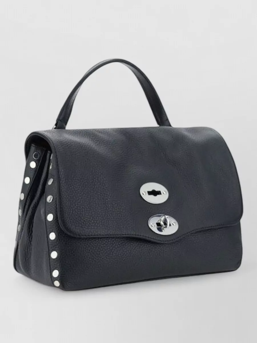 Zanellato Leather Textured Shoulder Bag
