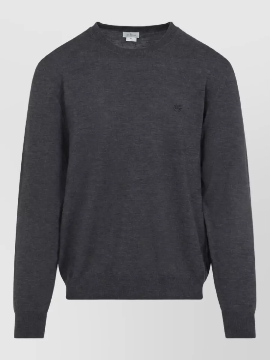 Etro wool crewneck tank top