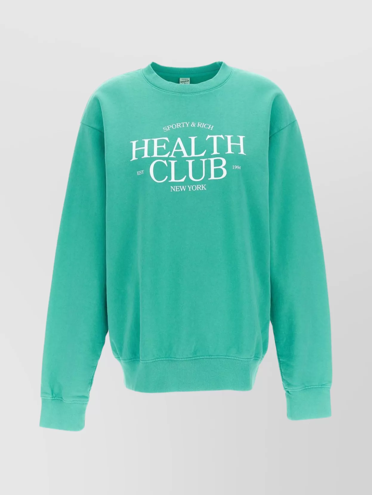 Shop Sporty And Rich "club De Santé" Crewneck Sweatshirt