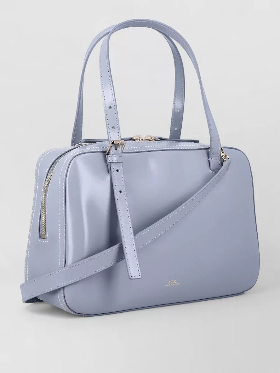 A.p.c. Virginie Leather Shoulder Bag