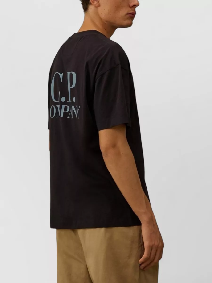 C.p. Company Logo Cotton T-Shirt
