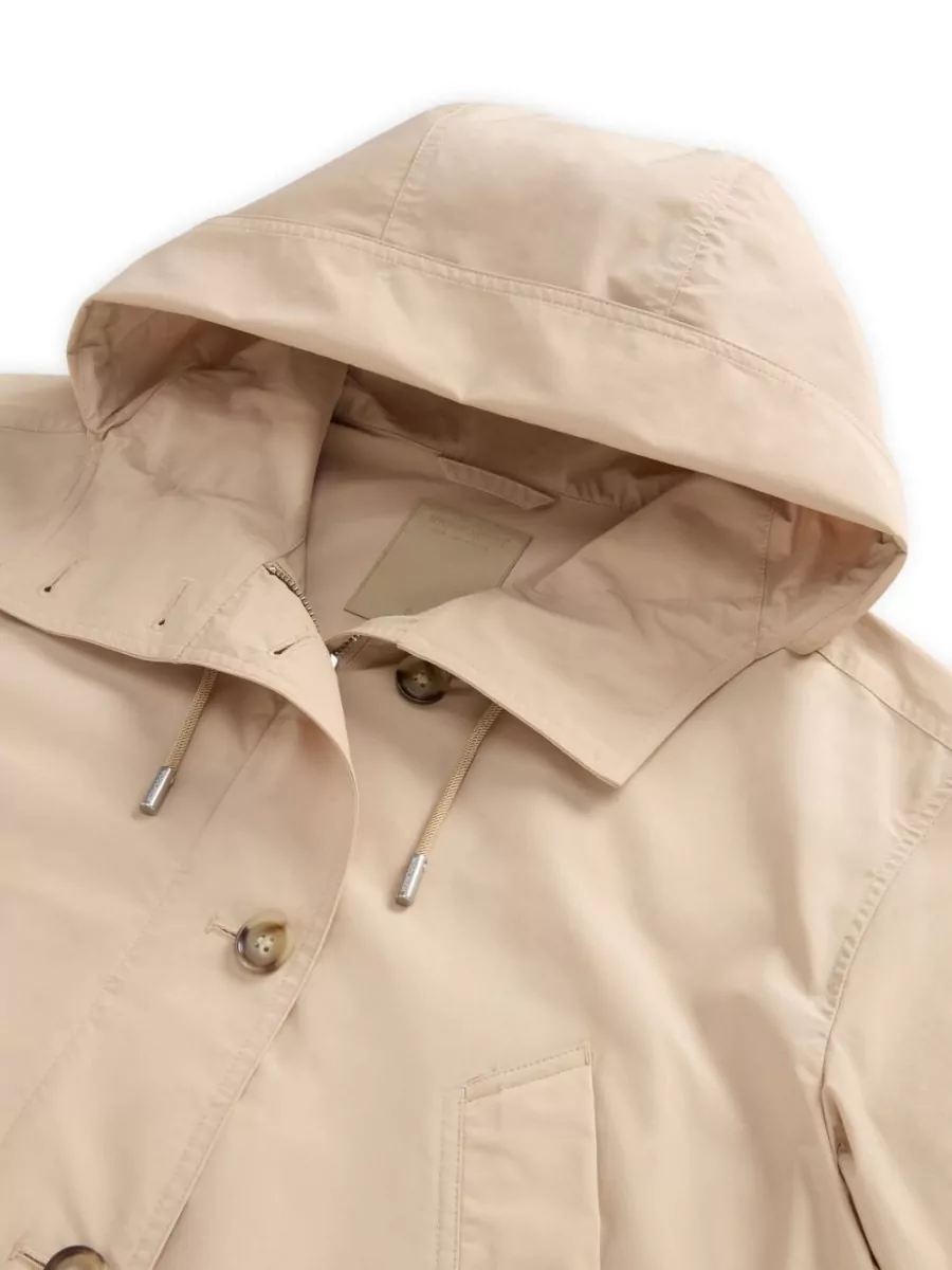 Woolrich Cropped Hooded Jacket