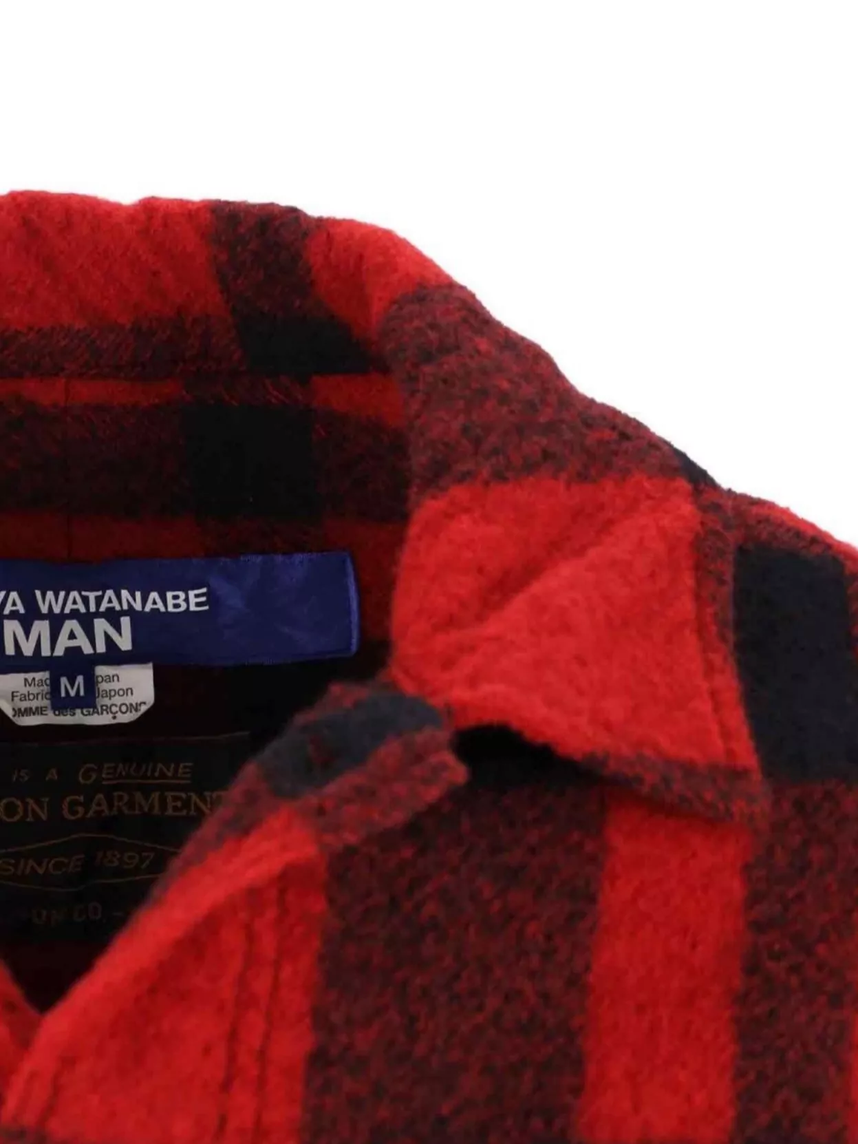Junya Watanabe Check Pattern Jacket Flap Pockets