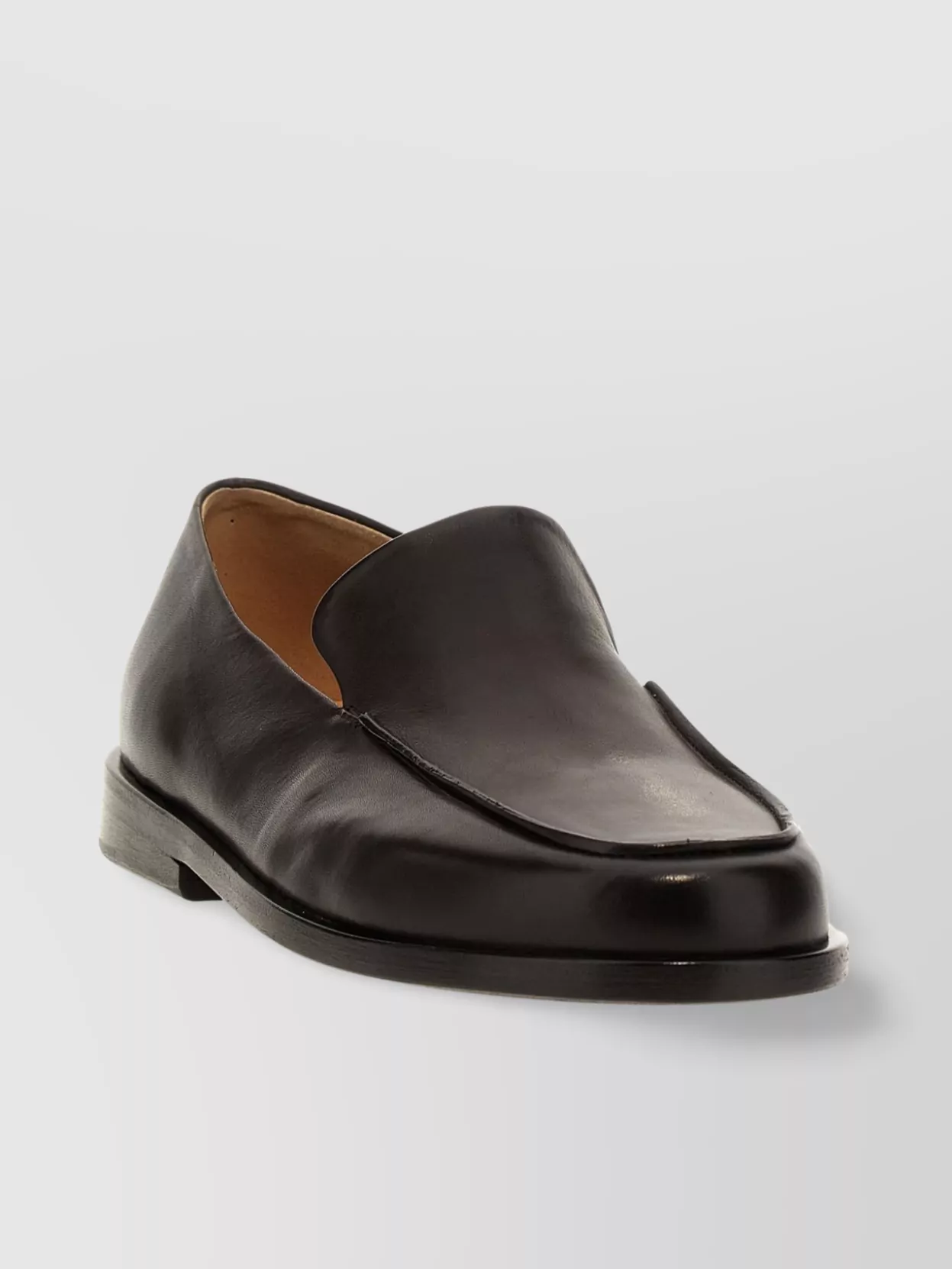 Marsèll Mocasso Leather Loafers In 黑色