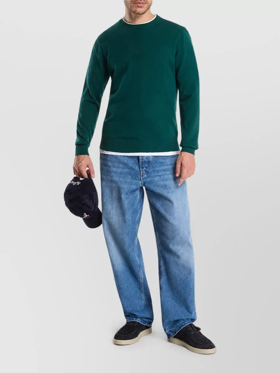 Mc2 Saint Barth Wool Crew Neck Sweater