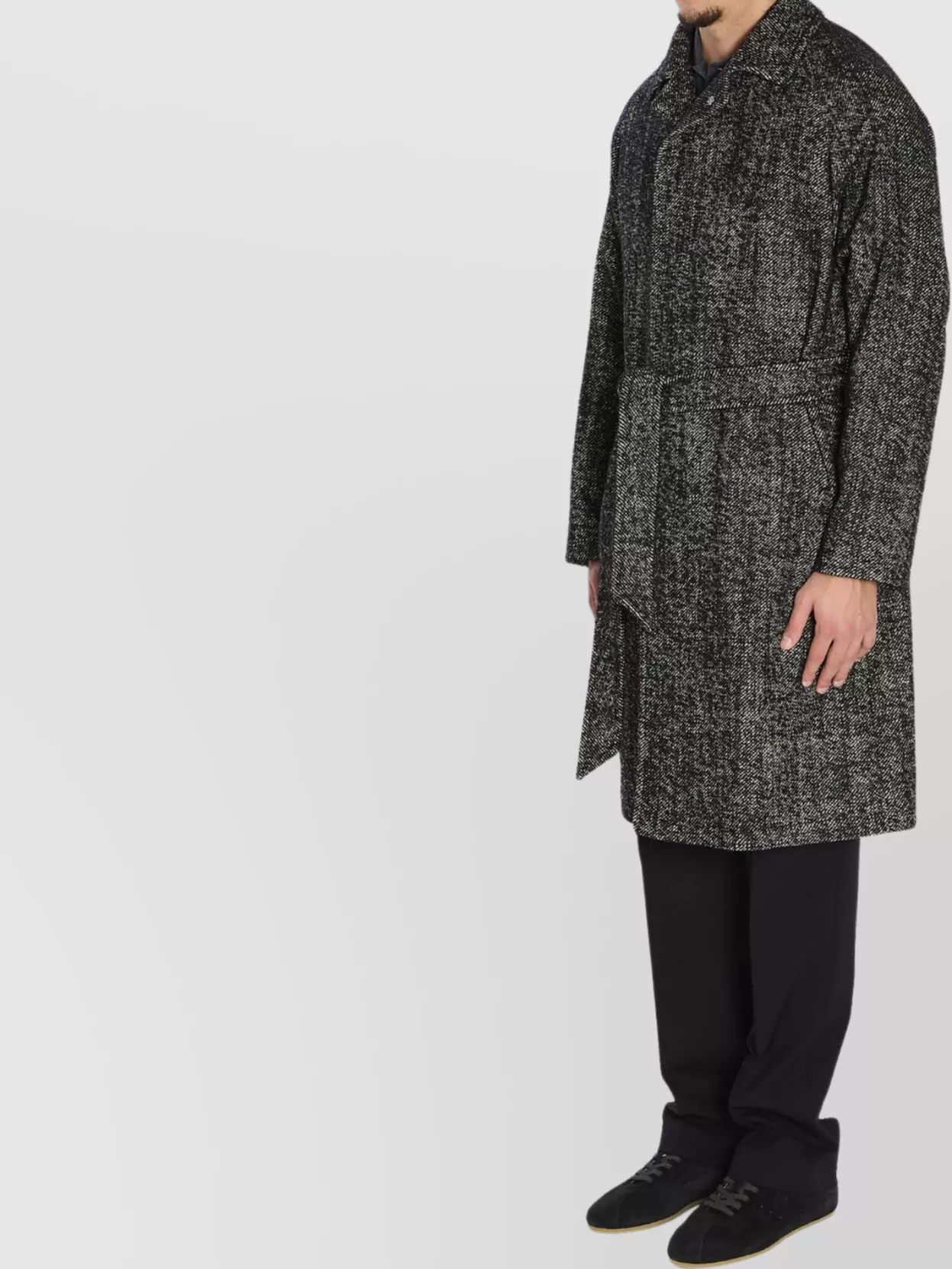 Tagliatore Midi Coat With Central Back Vent In Brown