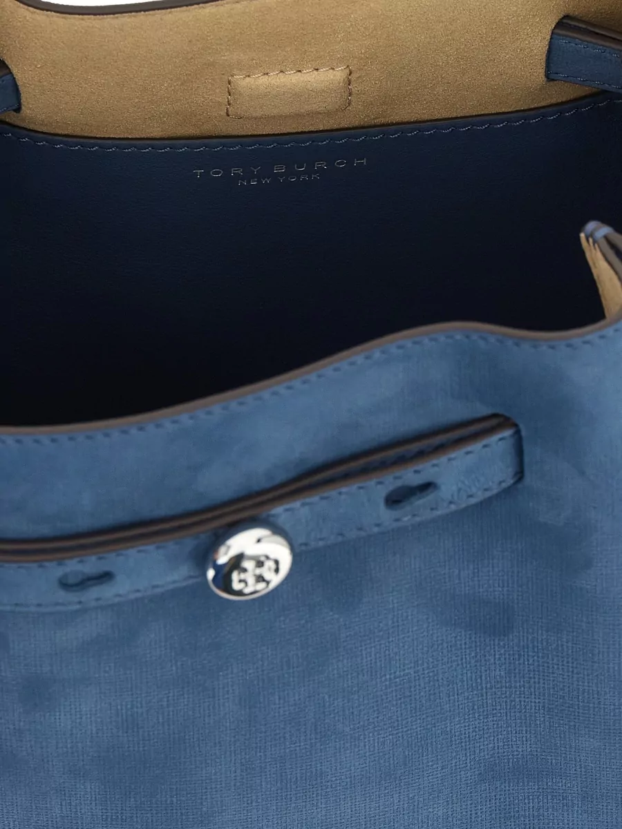 Tory Burch Romy Lamb Leather Bucket Bag