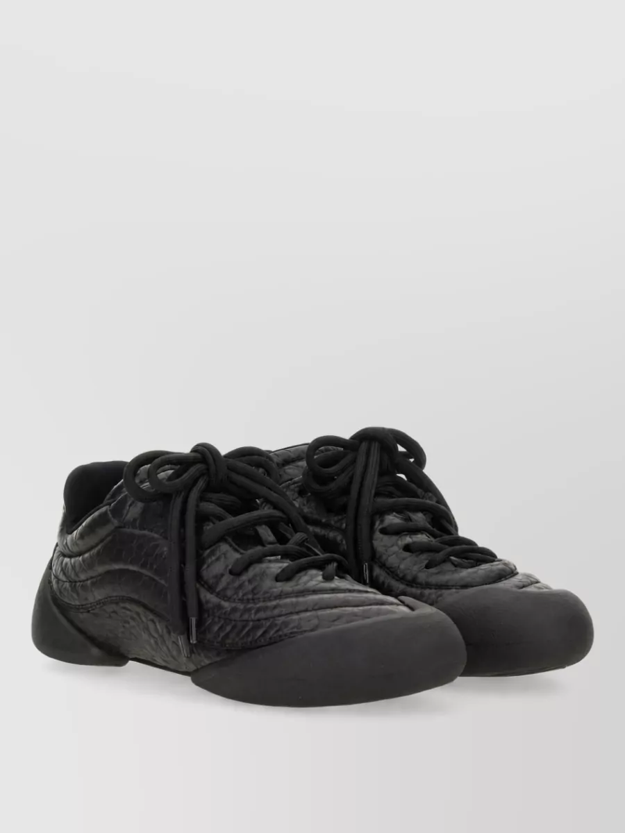 Alexander Mcqueen Leather Low-Top Sneakers
