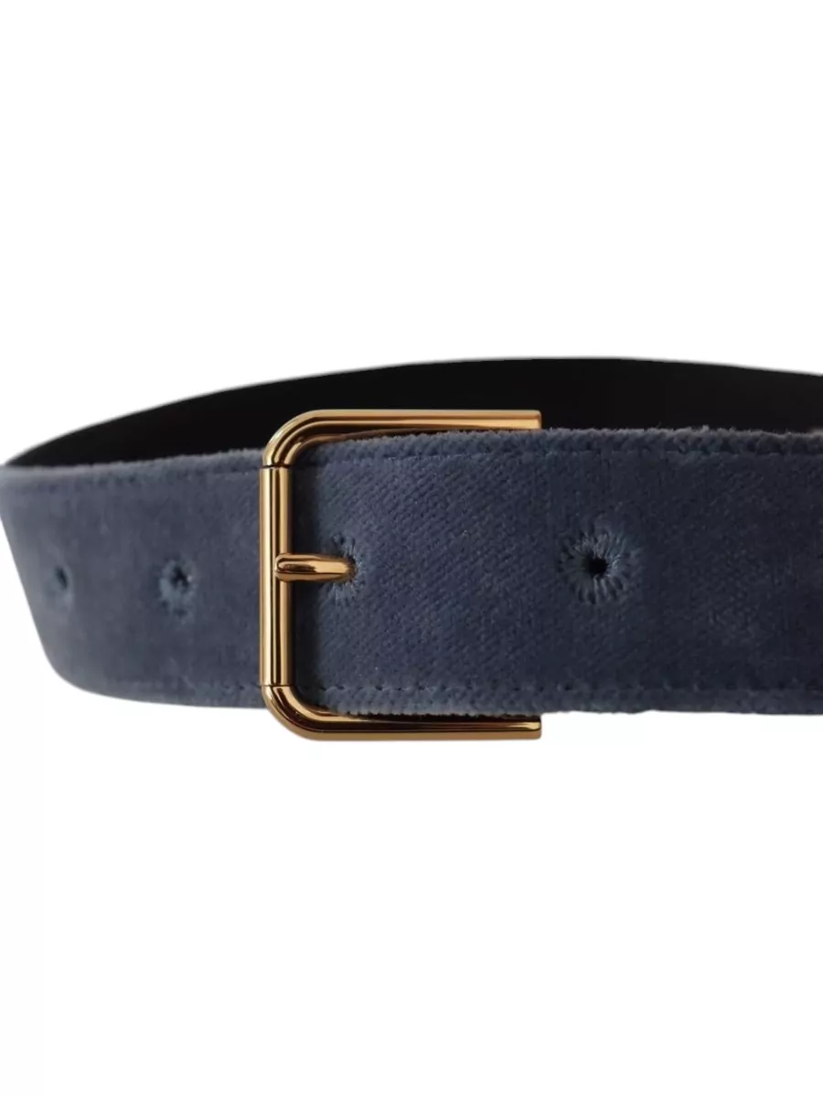 Dolce&Gabbana Velvet Waist Belt