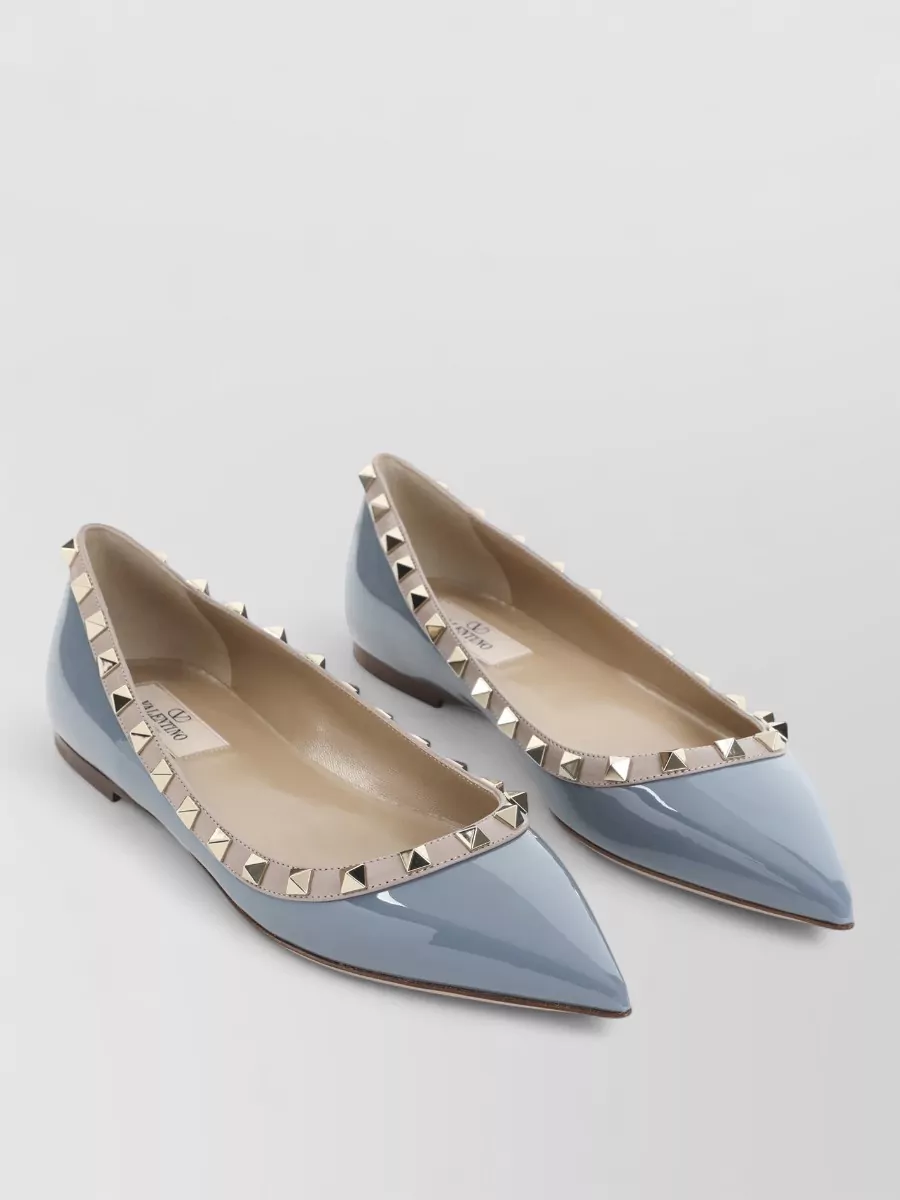 Valentino Garavani Patent leather ballerina shoes