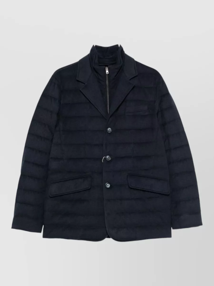 Herno padded single-breasted coat