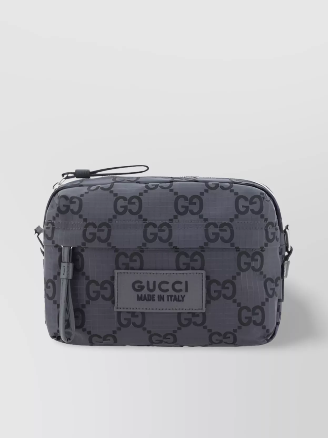 Gucci Supreme Monogram Jacquard Shoulder Bag In Blue
