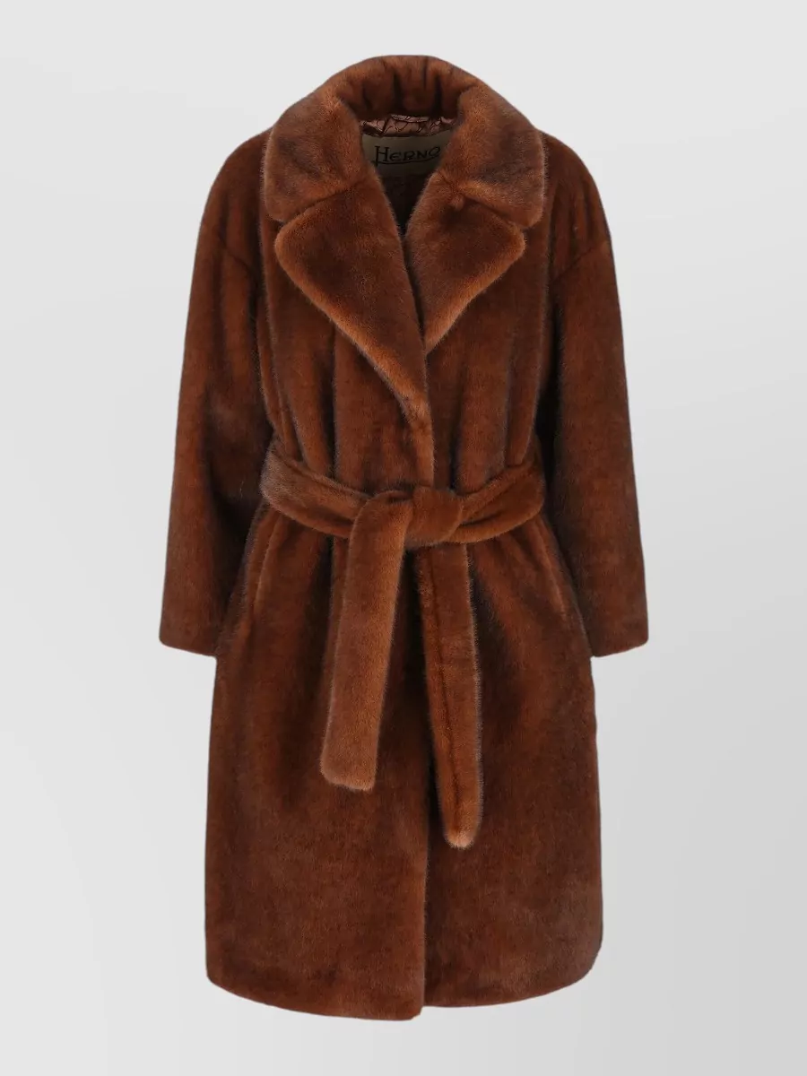 Herno faux fur jacket