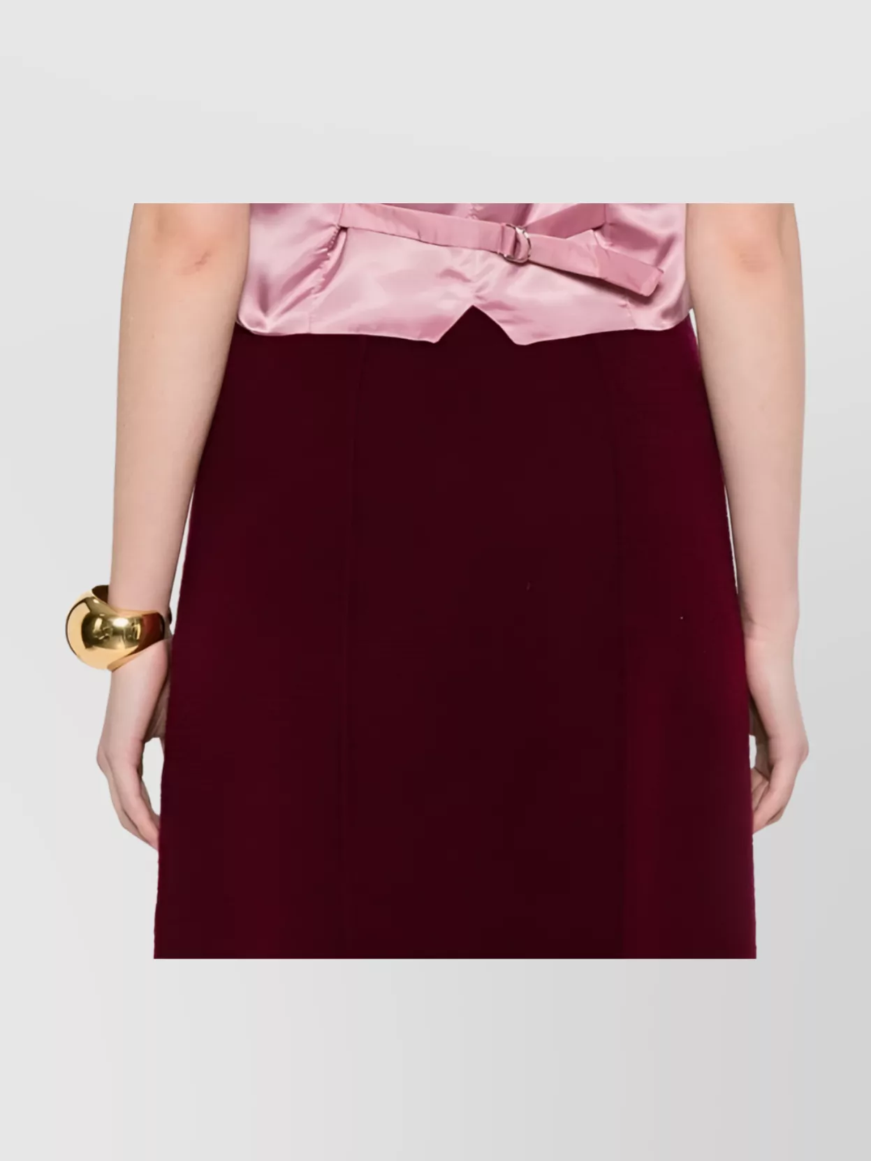 The Frankie Shop Sleeveless Wool Blend V-Neck Vest