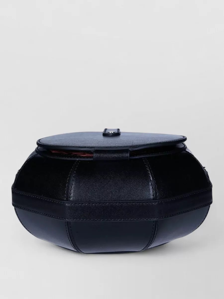 Coccinelle leather paneled belt bag