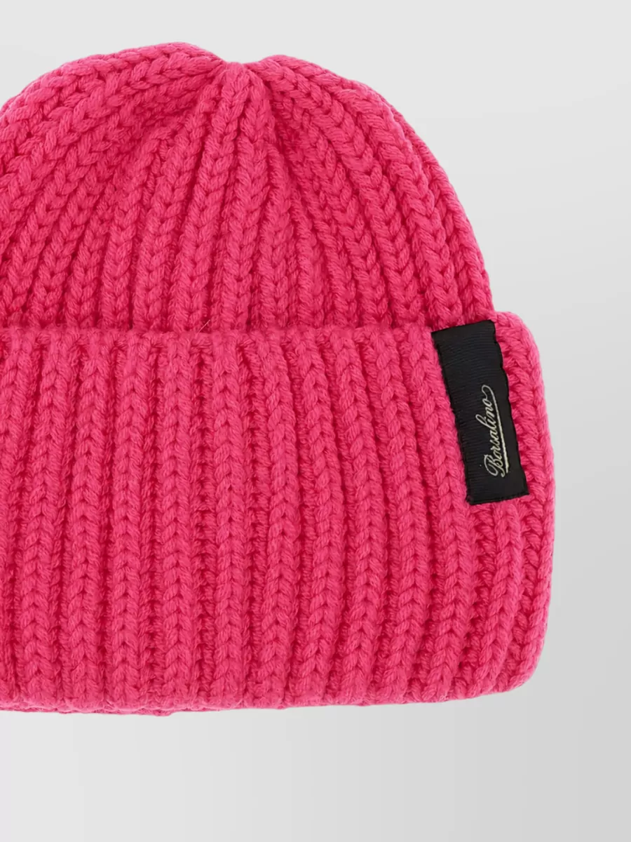 Borsalino virgin wool beanie