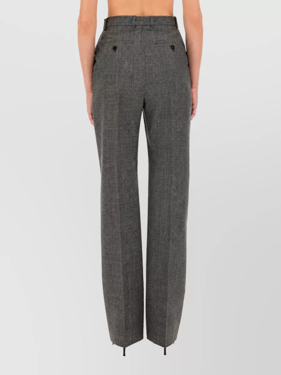 Alexander Mcqueen Wool Tailored Trousers