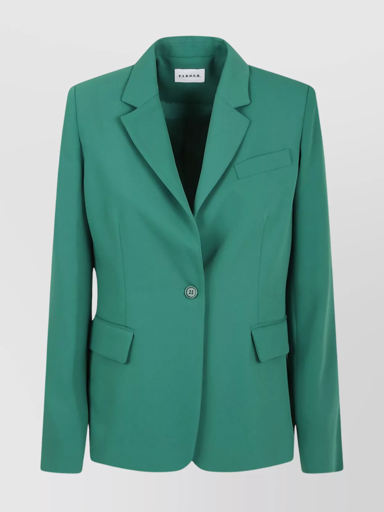 P.a.r.o.s.h Tailored Single Button Jacket With Notched Lapel