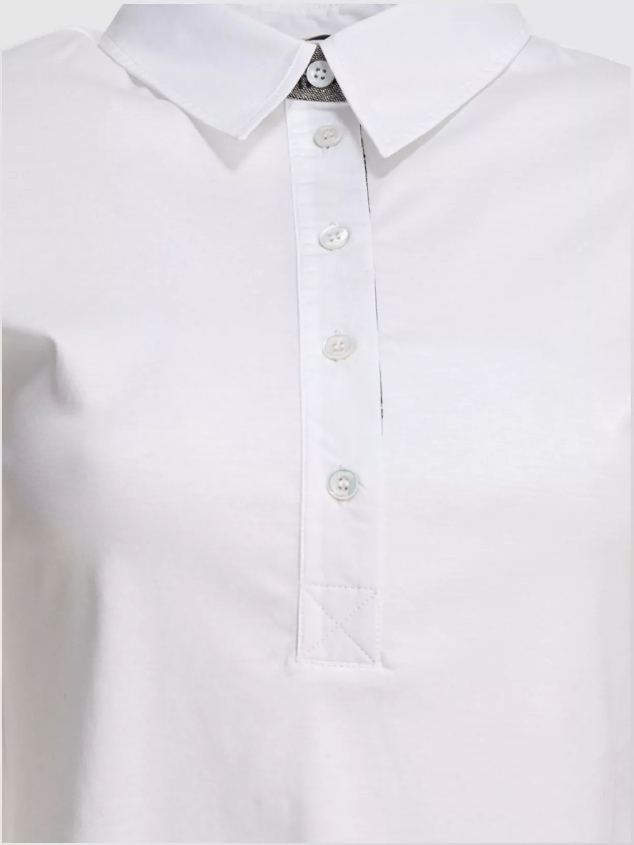 Herno Collared Neck Short Sleeves Side Slits