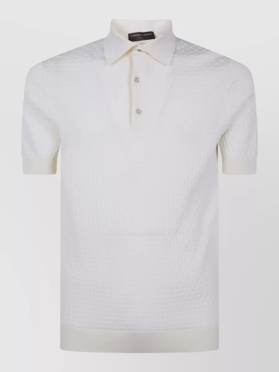 Filippo De Laurentis cotton short-sleeve polo shirt