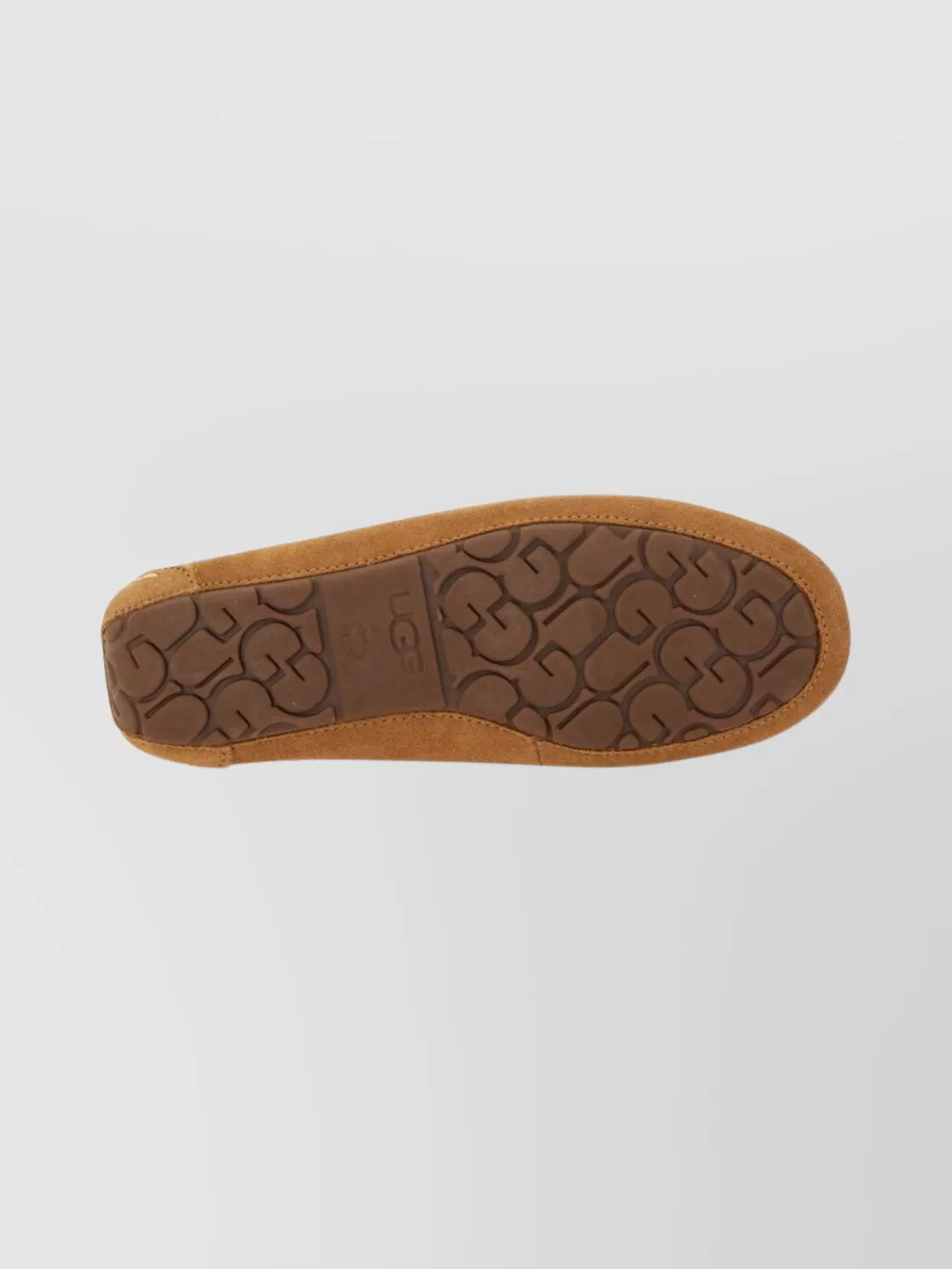 Ugg Suede Loafers With Rubber Sole Design